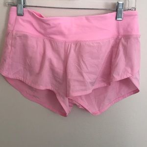 Lululemon bubble gum pink size 4 shorts